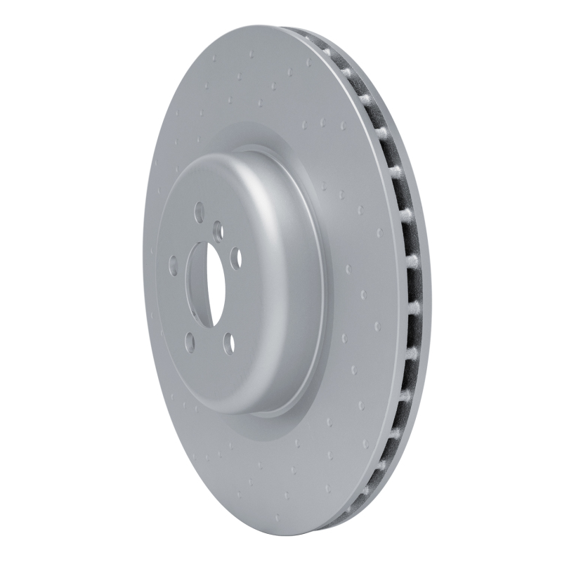 BMW 840i Gran Coupe Brake Rotor (1) - Left Rear - R1 Concepts - Dimpled GeoSPEC Coated - `19-`22